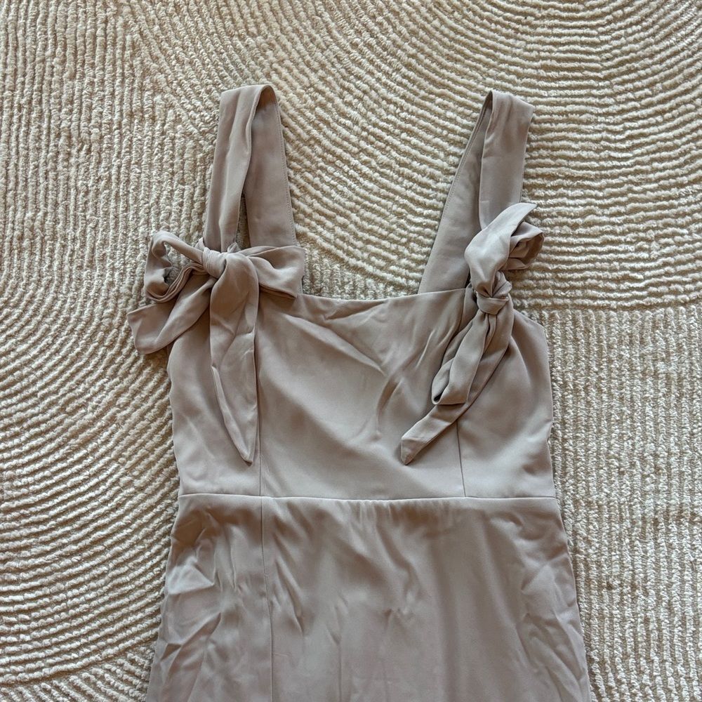 NWT Show Me Your MuMu Claire Dune Chiffon Midi Dress - Picture 8 of 12